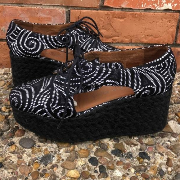 Jeffrey Campbell Cutout Platforms - Picture 5 of 9